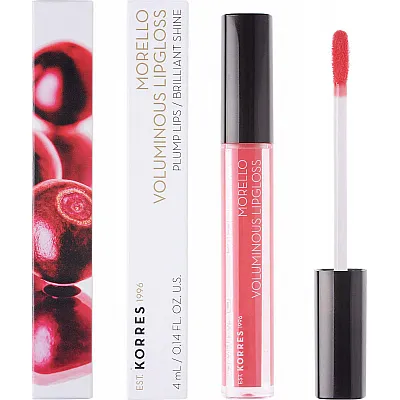 Korres Morello Voluminous Lipgloss 42 Peachy Coral 4ml