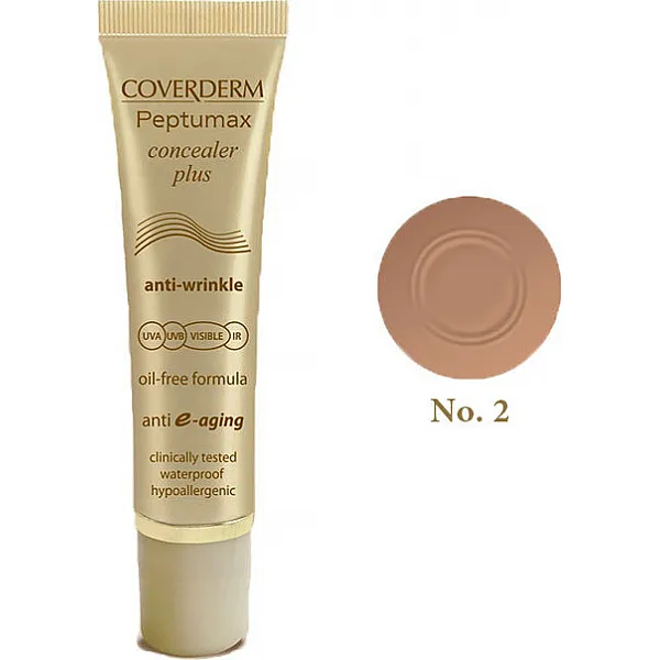 Coverderm Peptumax Concealer plus spf50+ No 2 - 10ml