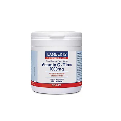 Lamberts Vitamin C Time Release 1000mg 180tabs