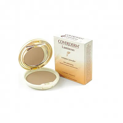 Coverderm Luminous Compact Powder Πανάδες Κηλίδες 10gr - Powder 6