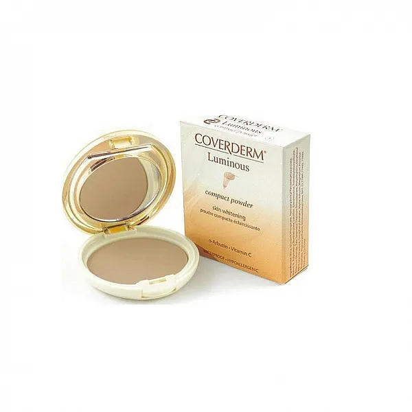 Coverderm Luminous Compact Powder Πανάδες Κηλίδες, Απόχρωση 05, 10gr