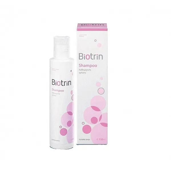 Biotrin Shampoo Απαλό Σαμπουάν Καθημερινής Χρήσης Ιδιαίτερα σε Περιόδους Τριχόπτωσης, 150 ml