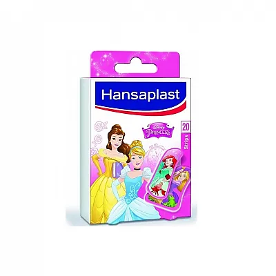 Hansaplast Princess Stickers, 20 strips