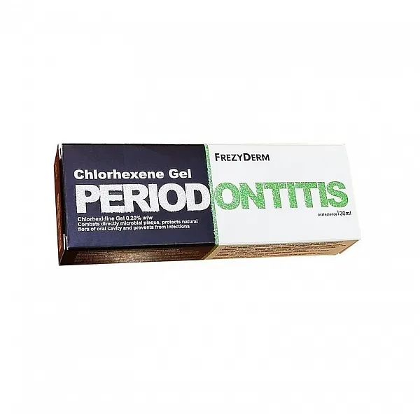 Frezyderm Periodontitis Chlorhexene Gel Στοματική Γέλη για την Αντιμετώπιση της Περιοδοντίτιδας, 30ml