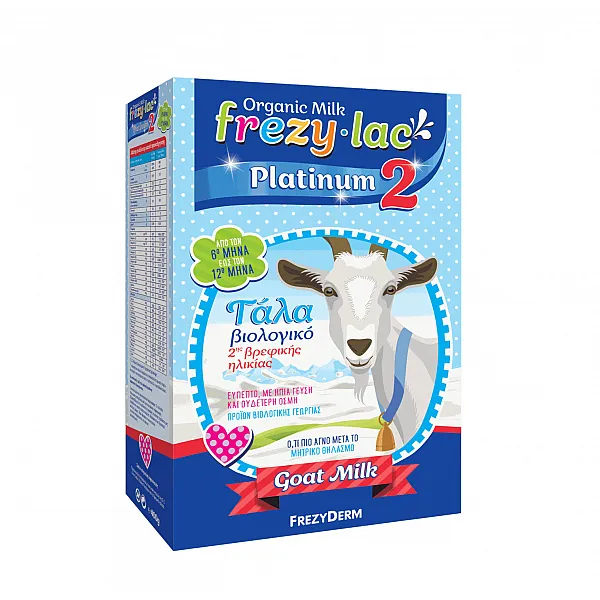 Frezylac Platinum 2 Βιολογικό Κατσικίσιο Γάλα για Βρέφη από τον 6ο μήνα, 400g