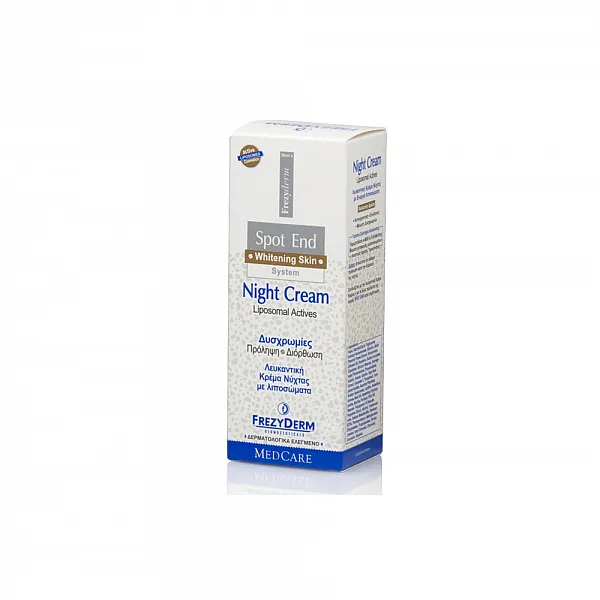 Frezyderm Spot-End Night Cream Κρέμα Νύχτας για Πανάδες Προσώπου, 50ml