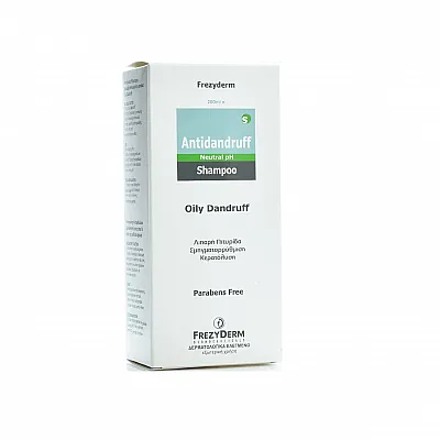 Frezyderm Antidandruff Shampoo Σαμπουάν κατά της Λιπαρής Πιτυρίδας, 200ml