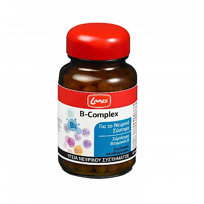 Lanes B-Complex, 60 tabs