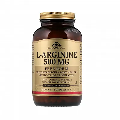 Solgar L-Arginine 500mg 50 caps