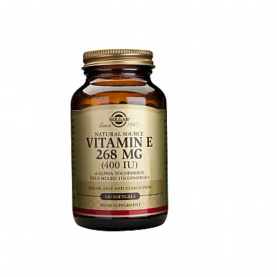 Solgar Vitamin E 400iu 100 μαλακές κάψουλες