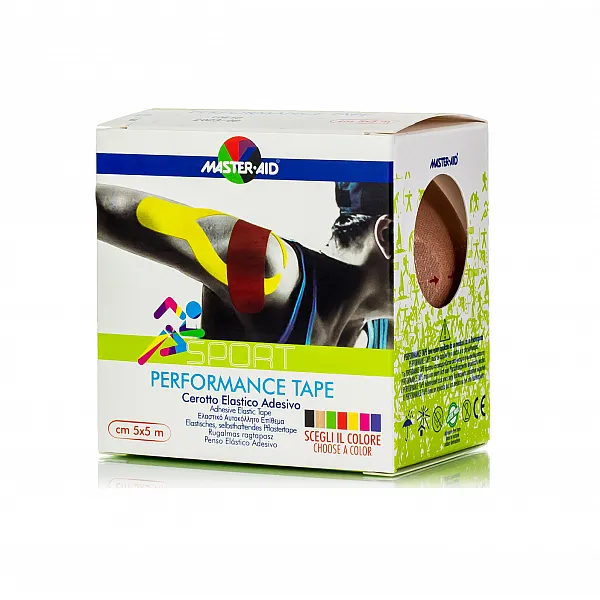 Master Aid Performance Tape 5x5cm Πράσινο