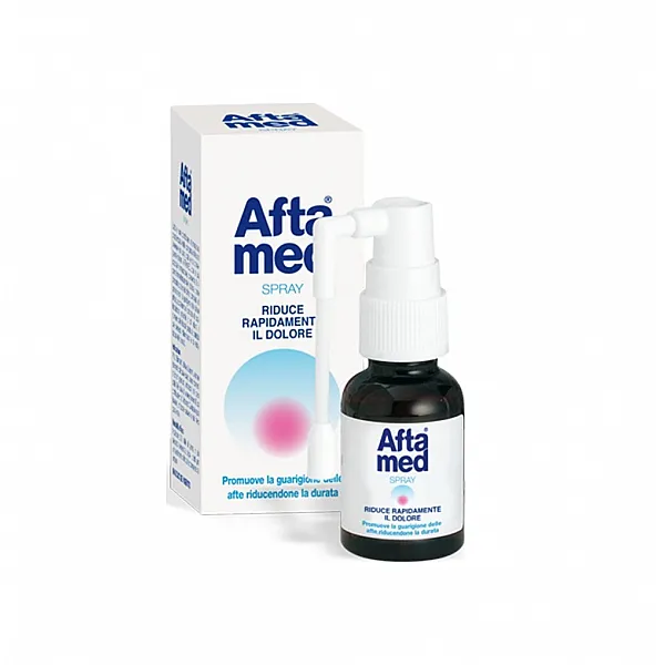 Curaprox Aftamed Spray Σπρέι για την ανακούφιση από Στοματικά Έλκη & Άφθες, 20ml