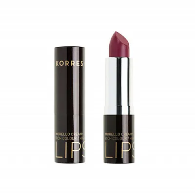 Korres Morello Creamy 28 Pearl Berry Φυσικό Μωβ, Σταθερό-Λαμπερό Αποτέλεσμα 3,5 gr