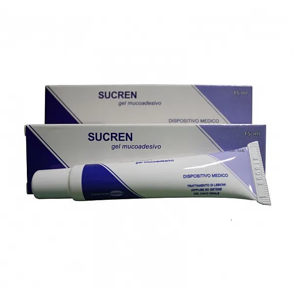 Eifron Sucren Gel Επούλωσης Στοματικών Πληγών & Φλεγμονών, 15ml