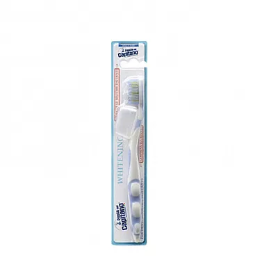 Pasta del Capitano Whitening Soft Μαλακή Οδοντόβουρτσα Λεύκανσης  Γκρί , 1 τεμάχιο