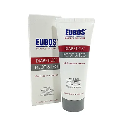 Eubos Diabetic Skin Foot & Leg Multi-Active Περιποίηση για το Διαβητικό Δέρμα, Γαλάκτωμα Ποδιών, 100 ml