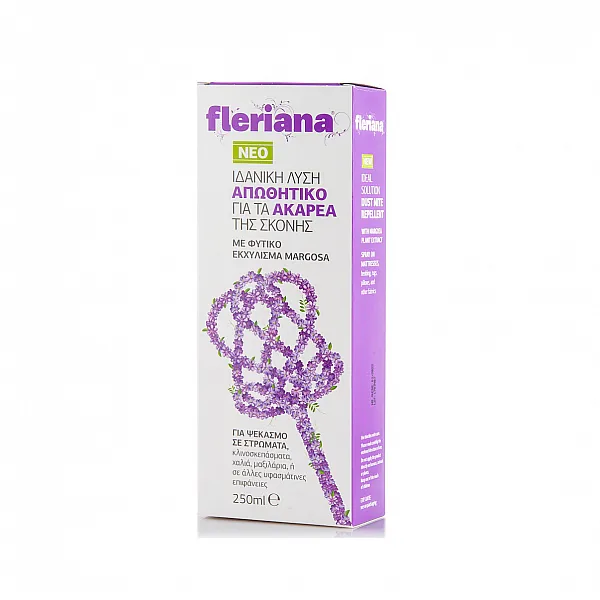 Power Health Fleriana Απωθητικό για Ακάρεα Σκόνης, Για Ψεκασμό σε Στρώματα, Υφασμάτινες Επιφάνειες 250ml