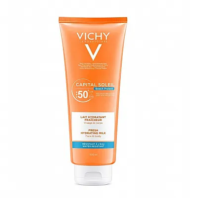 Vichy Ideal Soleil Mattifying Face Fluid Dry Touch SPF30 Ματ Αποτέλεσμα, Λιπαρή/Μικτή Επιδερμίδα - 50ml