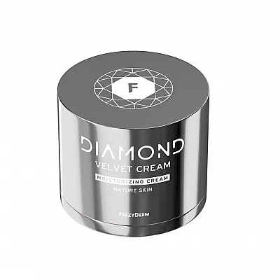 Frezyderm Diamond Velvet Moisturizing Cream, Κρέμα Ισχυρής Ενυδάτωσης Για Ώριμα Δέρματα, 50ml