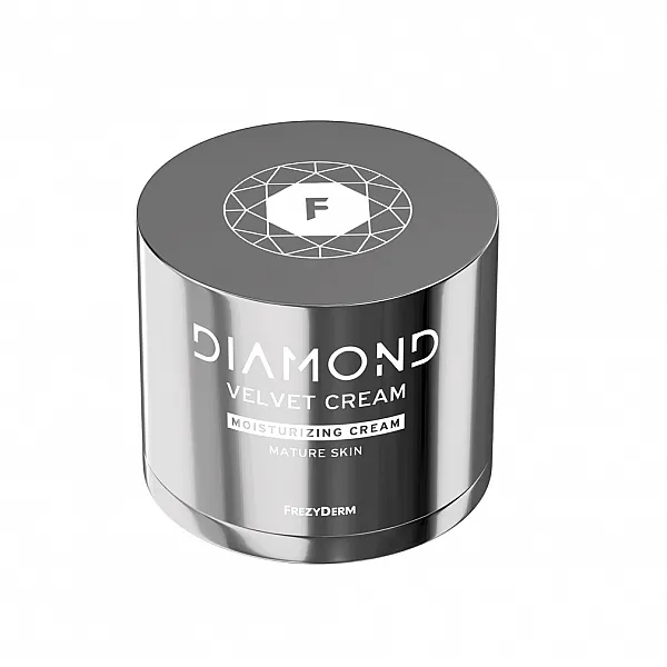 Frezyderm Diamond Velvet Moisturizing Cream, Κρέμα Ισχυρής Ενυδάτωσης Για Ώριμα Δέρματα, 50ml