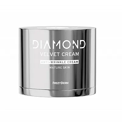 Frezyderm Diamond Velvet Anti - Wrinkle Cream, Αντιρυτιδική - Συσφικτική Κρέμα Για Ώριμα Δέρματα, 50ml