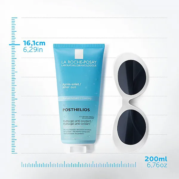 La Roche Posay Posthelios Καταπραϋντικό Ενυδατικό Τζελ για μετά την έκθεση στον Ήλιο, 200 ml