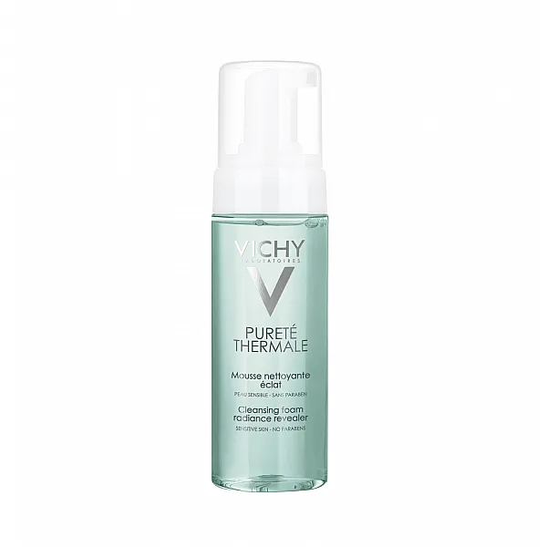 VICHY Purete Thermale Purifying Foaming Water, Αφρώδες Νερό Καθαρισμού για Λαμπερή Επιδερμίδα, 150ml
