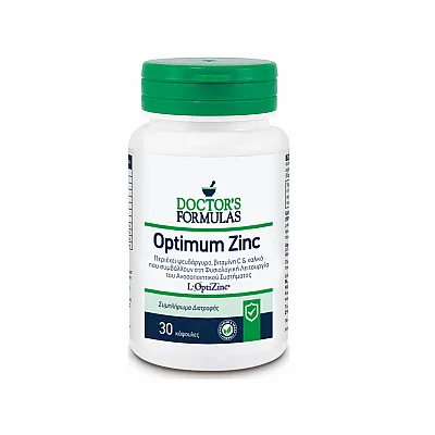 Doctor's Formulas Optimum Zinc with Zinc that Strengthens the Immune System, 30caps