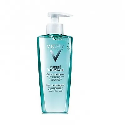 Vichy Purete Thermale Fresh Cleansing Δροσερό Gel Καθαρισμού Κατάλληλο για Ευαίσθητες Επιδερμίδες, 200ml