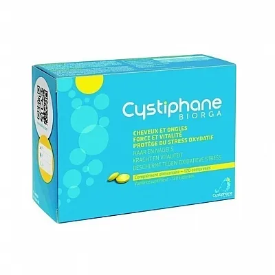 Biorga Cystiphane B6 Zinc, Διατροφικό Συμπλήρωμα Κατά της Τριχόπτωσης 120 Tablets