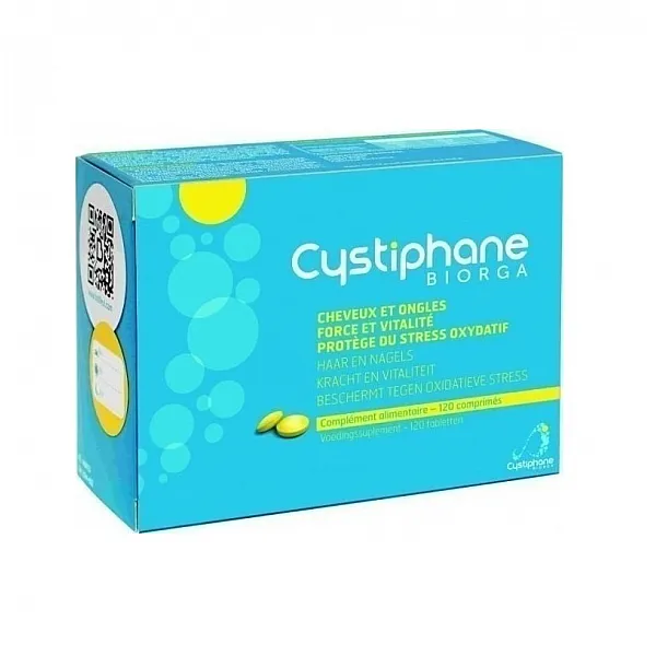 Biorga Cystiphane B6 Zinc, Διατροφικό Συμπλήρωμα Κατά της Τριχόπτωσης 120 Tablets