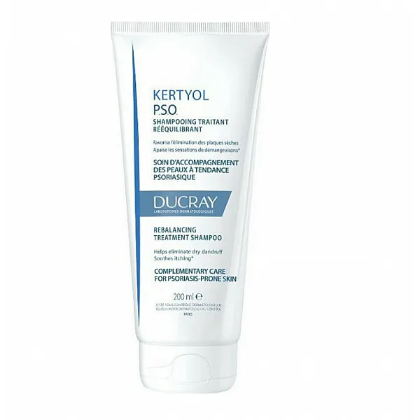 Ducray Kertyol PSO Shampooing, Σαμπουάν Ειδικό για την Απομάκρυνση των Λεπιών 200ml