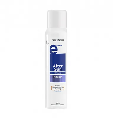 Frezyderm After Sun Mousse Ενυδατικός Αφρός Προσώπου & Σώματος για μετά τον Ήλιο, 150ml