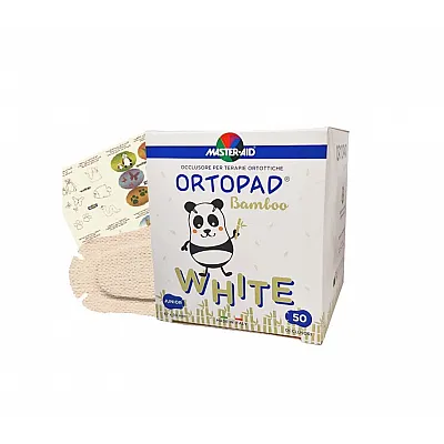 Master Aid Ortopad Bamboo White Regular 8.5 x 5.9 cm 50pcs