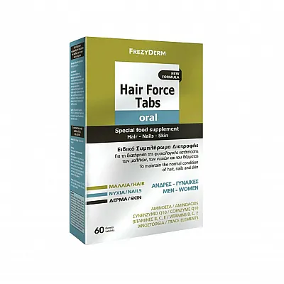 Frezyderm Hair Force Tabs Oral 60 ταμπλέτες