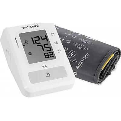 Microlife BP B2 Easy Digital Arm Blood Pressure Monitor, with Arrhythmia Detection, 1 piece