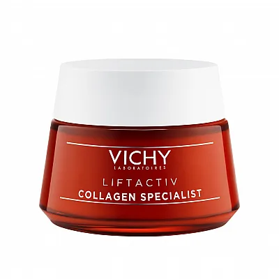 Vichy Liftactiv Collagen Specialist Αντιγηραντική Κρέμα Προσώπου με Βιοπεπτίδια με Υπέροχη Υφή, 50ml