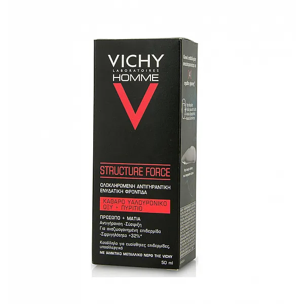 Vichy Homme Structure Force Αντιγηραντική Κρέμα για Άνδρες, 50ml
