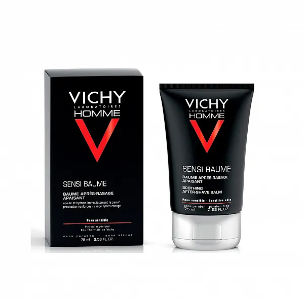 Vichy Homme for Man After Shave Sensi Baume Ca Balsam για Μετά το Ξύρισμα, 75ml