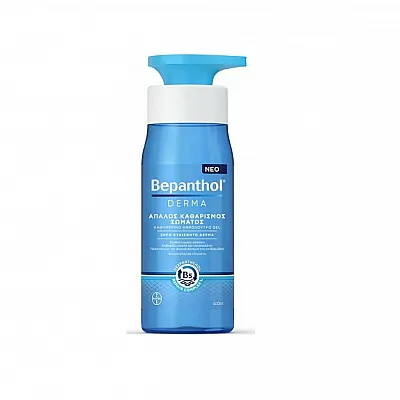 Bepanthol Derma Daily Shower Gel for Gentle Body Cleansing, 400ml