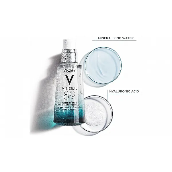 Vichy Mineral 89 Hyaluronic Acid Face Moisturizer Ενυδατικό Booster Προσώπου για Καθημερινή Χρήση, 75ml