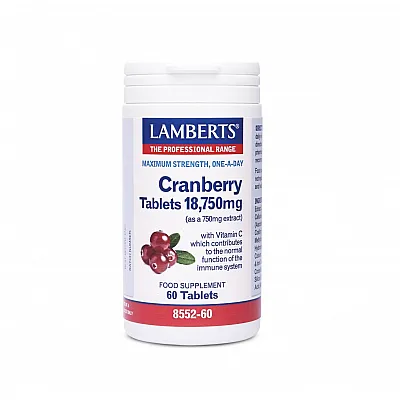 LAMBERTS Cranberry 18,750mg 60 Tablets