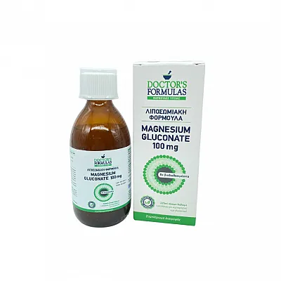 Doctor's Formulas Λιποσωμιακή Φόρμουλα Magnesium Gluconate 100mg 225ml