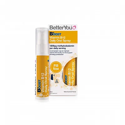 BetterYou Boost B12 Υπογλώσσιο Spray Βιταμίνης Β12, 25ml