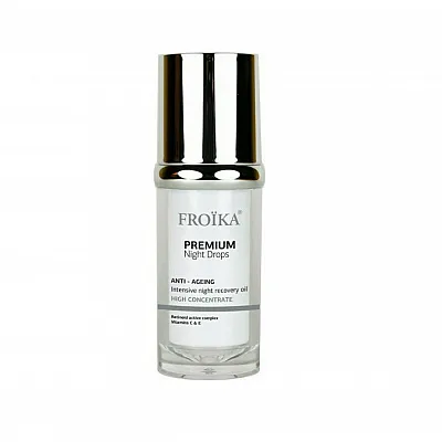 Froika Premium Night Drops Anti-Ageing Εντατικό Λάδι Νυκτός, 30ml