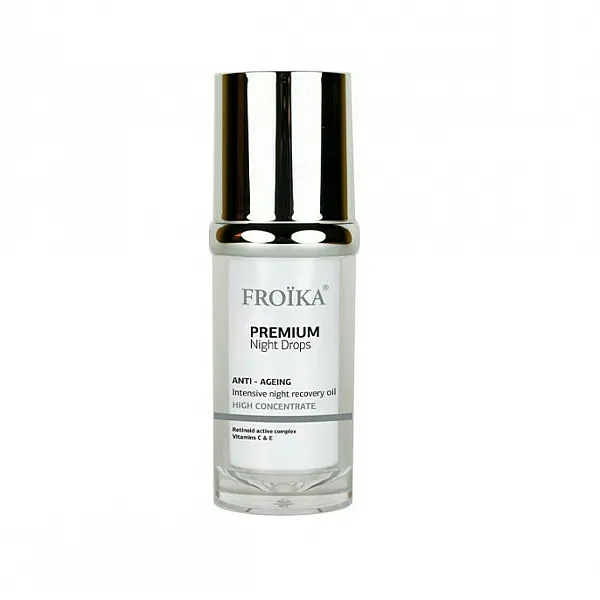 Froika Premium Night Drops Anti-Ageing Εντατικό Λάδι Νυκτός, 30ml