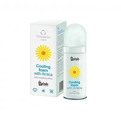 Uplab Cooling Foam With Arnica Ψυχρός Αφρός Άρνικας Κατάλληλος για Πληγές & Μώλωπες 35ml