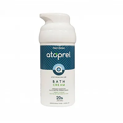 Frezyderm Atoprel Bath Cream Creamy Cleanser For Dry & Sensitive Skin, 300ml