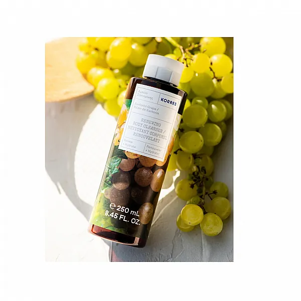 Korres Αφρόλουτρο Αμπέλι Σαντορίνης 2x250ml