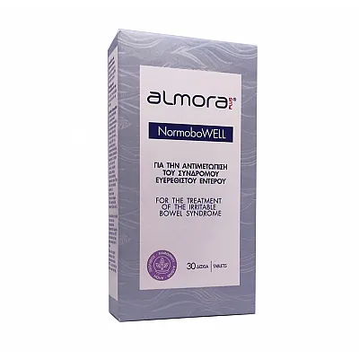 Almora Plus® Normobowell for the Treatment of Symptoms of Irritable Bowel Syndrome, 30tabs